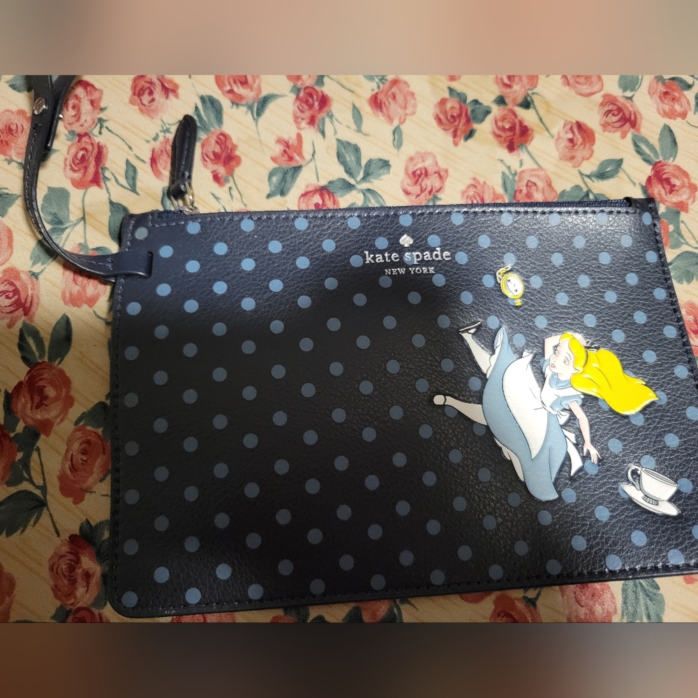 Kate Spade - Alice in Wonderland wristlet